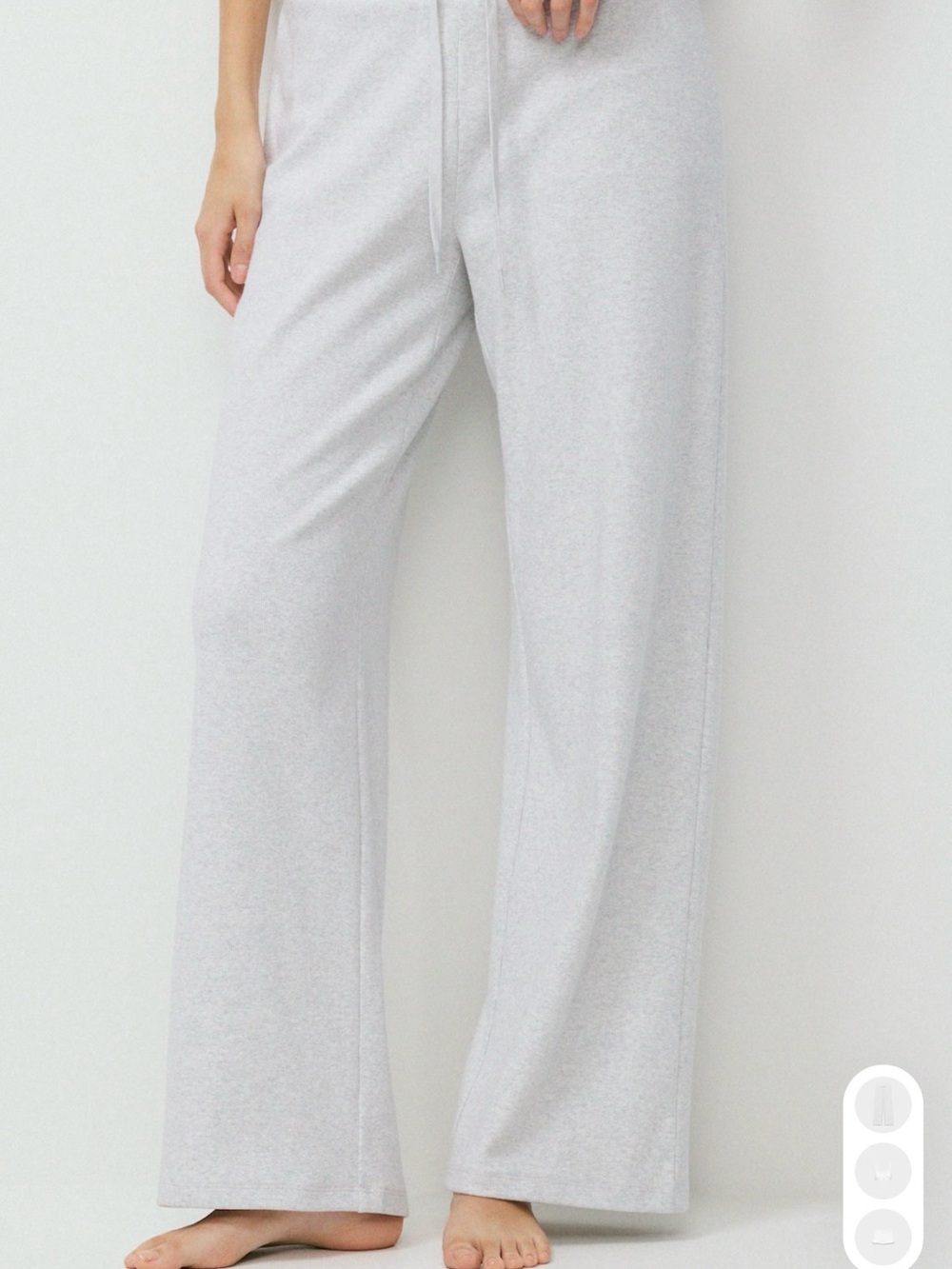 Aritzia Light Homestretch Rib Kickback Pant